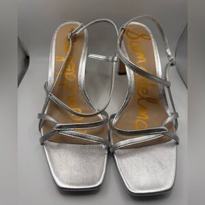 Sam Edelman silver heels